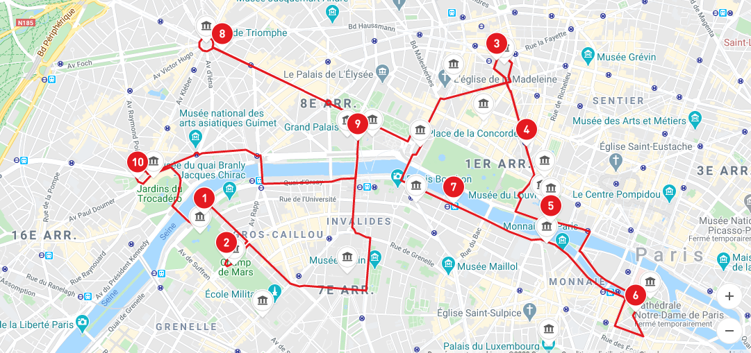 Big Bus Tour Paris hopon hopoff bus tour France Tourisme