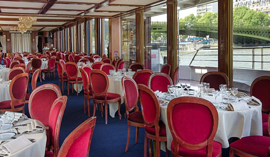 Diner croisière de 14 juillet sur le River Palace