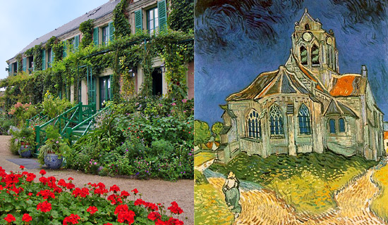 Tour day trip Giverny and Auvers sur Oise