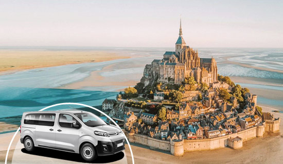 Monte Saint Michel en minibus
