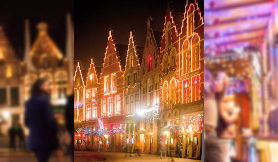 Bruges sightseeing Christmas