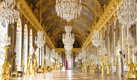 Visite du château de Versailles avec audio guide, billets coupe file et accès aux jardins