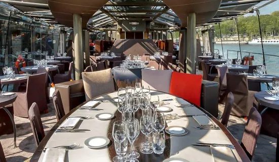 Déjeuner Croisière romantique sur la Seine
