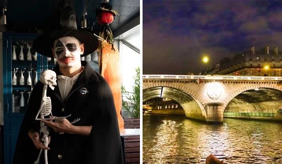 Una hora de crucero de Halloween por el Sena.
