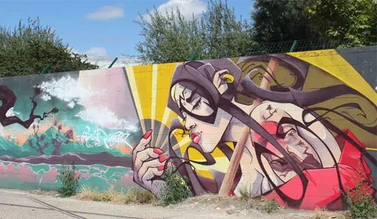 Croisière Street-Art sur le Canal de l'Ourcq