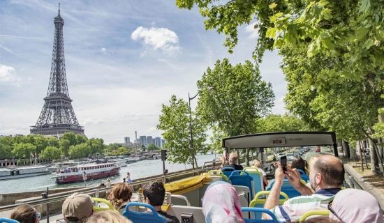 Paris City Tour de 2H & croisière sur la Seine