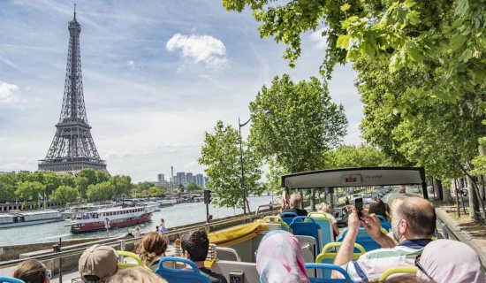 Paris City Tour de 2H & croisi&egrave;re sur la Seine