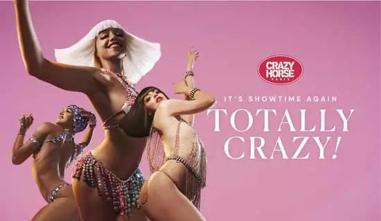 Soirée Nouvel An 2026 au Crazy Horse Paris