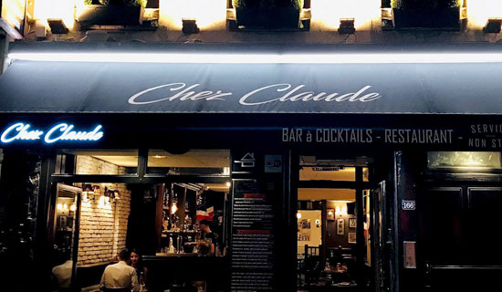 Diner Chez Claude + Visite de Paris illuminé