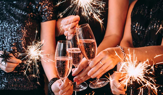 Champagne cruise, New Year's Eve on 31 December 2023