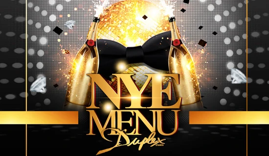New Year's Eve Le Duplex with a gourmet buffet