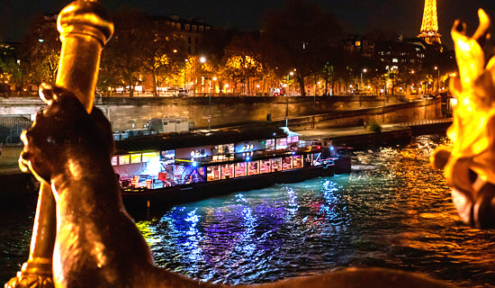 New Year's Eve cruise on the boat "Ivoire" - Dinner with Champagne