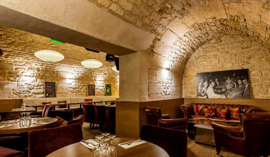 Valentine's Day in Saint Germain des Prés at Café Louise