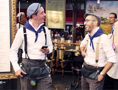 Le village de Montmartre � Paris
