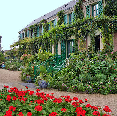 La casa de Monet en Giverny