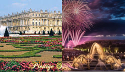 Excursion et Grandes Eaux Nocturnes au départ de notre agence en minivan (demi-journée)