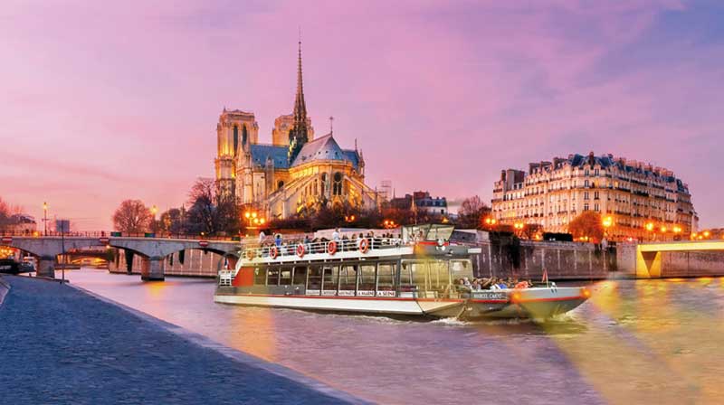Croisière ambiance guinguette sur la Seine & écluse du bassin de l'Arsenal