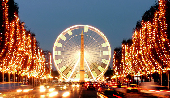 Tour des Illuminations de Paris - Saint Sylvestre