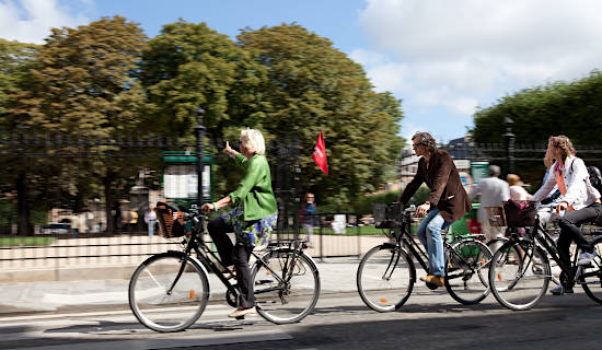 Tour en bicicleta eléctrica (o e-bike) en París, acompañado de un guía profesional
