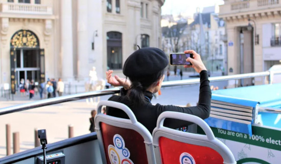 Découverte de Paris, Capitale des jeux en bus à impérial : du 3 juin au 8 septembre