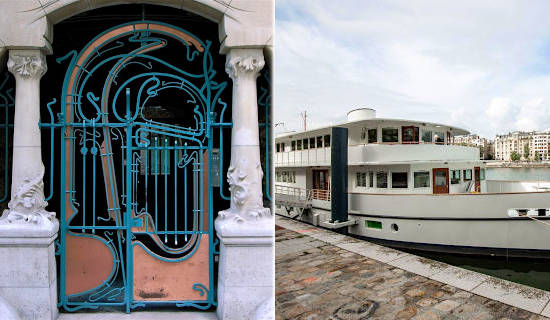 Balade Art Nouveau à Paris & déjeuner à bord du Thalassa le 20 août à 10h00