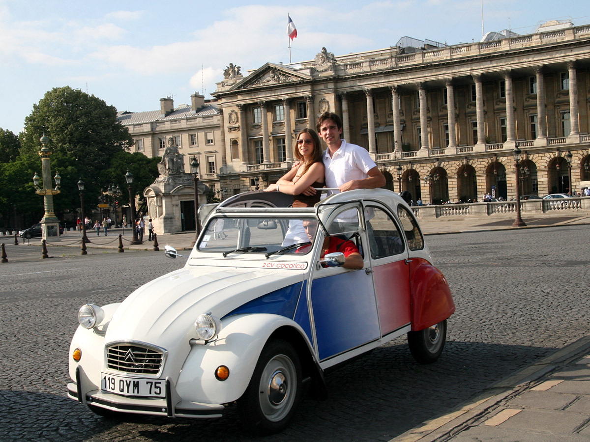 tour en 2cv paris