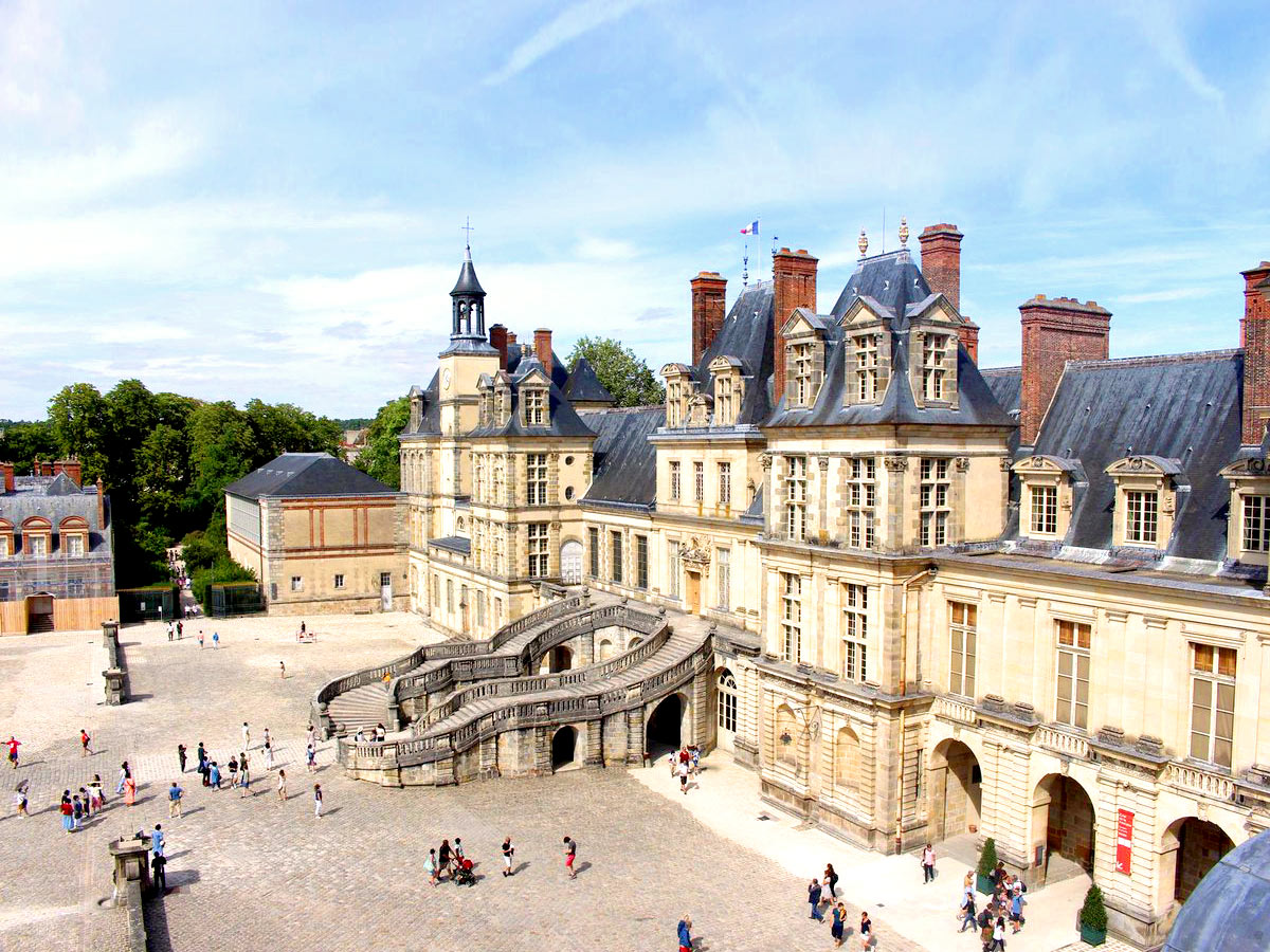 The Chateau de Fontainebleau Ile de France