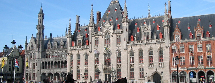 L'hotel de ville de Bruges
