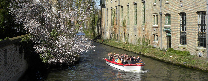 Promenade sur les canaux  Bruges