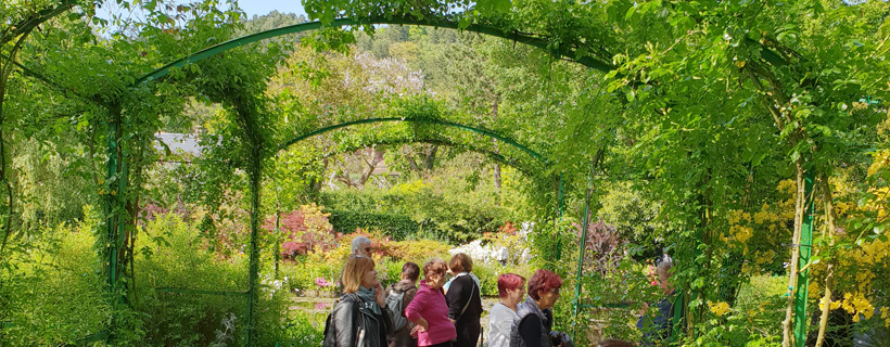 the gardens of Monet