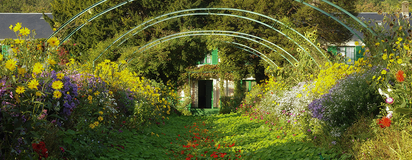 The garden of Monet in Giverny