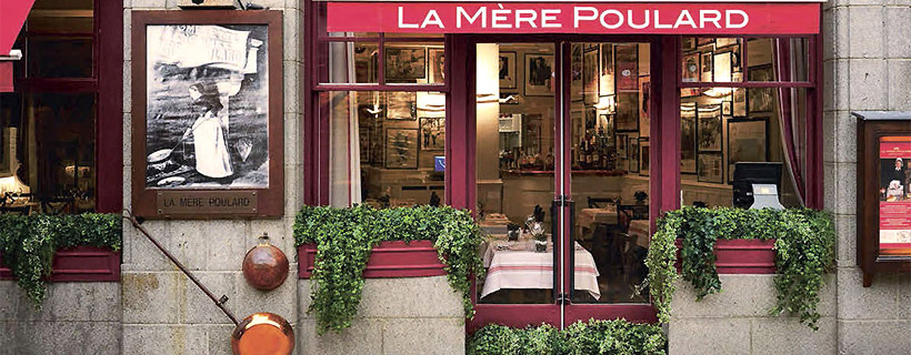 The restaurant La Mere Poulard