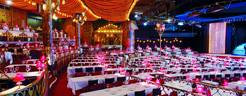 Salle de diner du Moulin Rouge