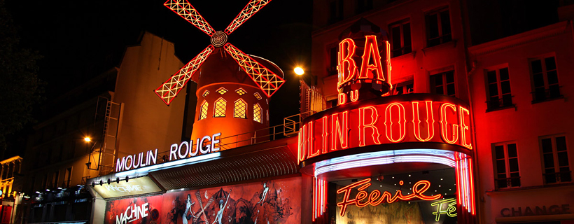 El Moulin Rouge en Paris