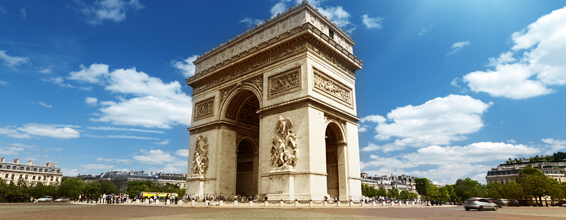 El Arc de Triomphe en Paris