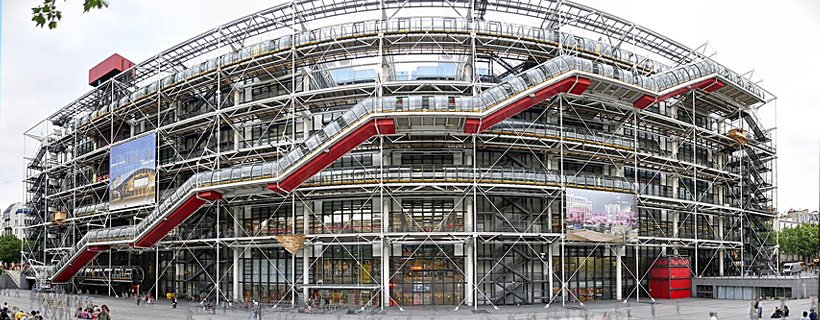 El centro y museo Pompidou