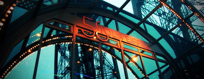 Entrada del restaurante 58 Tour Eiffel