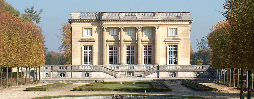 The petit trianon in Versailles