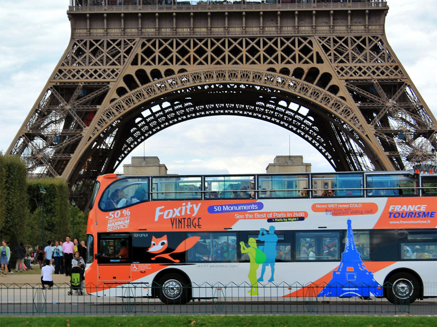 2 H Paris City Tour Paris visit by doubledecker bus France Tourisme