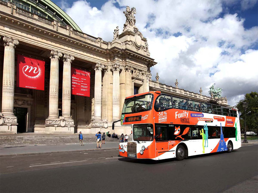 Paris City Tour de 2H Visite de Paris en bus à impériale France Tourisme