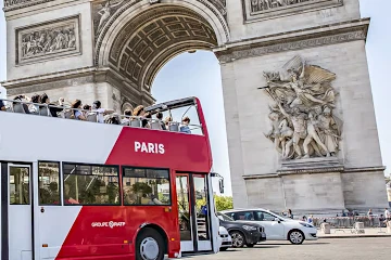 Autobús de dos pisos París: autobús turístico y panorámico