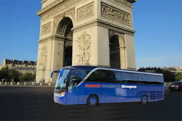 Coach hire with driver in Paris