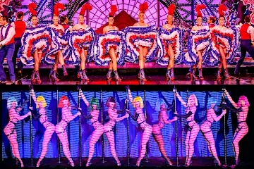 Soirée cabaret au Moulin Rouge, Crazy horse et tant d'autres